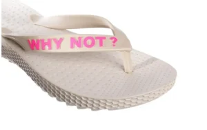 Klapki 291 344 Ivory-Pink, Beż, Guma | Dijean Fashion