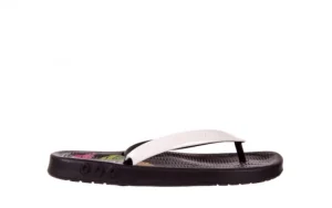 Klapki KISS 026 BLACK NEON, Czarny/ Biały, Guma | Azaleia Outlet