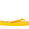 Klapki KISS 026 YELLOW OR NEON, Żółty, Guma | Azaleia Online
