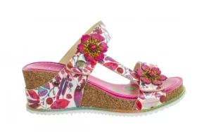 Klapki Bonito 22 Fushia 202047, Różowy, Skóra naturalna | Laura Vita Discount