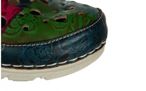 Klapki Dorry 08 Jeans 202031, Granatowy, Skóra naturalna | Laura Vita Best