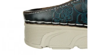 Klapki Dorry 08 Jeans 202031, Granatowy, Skóra naturalna | Laura Vita Best