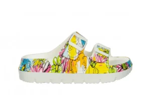 Klapki Nuon 17 Bleu 202061, Biały, Tworzywo | Laura Vita New