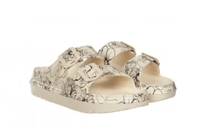 Klapki Nuon 17 Beige 202060, Beżowy, Tworzywo | Laura Vita Outlet