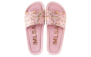 Klapki Beach Slide 3db IV Ad Pink Gold, Róż, Guma | Melissa Outlet