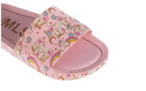 Klapki Beach Slide 3db IV Ad Pink Gold, Róż, Guma | Melissa Outlet