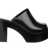 Klapki Mule Ad Black Glitter 010439, Czarny, Guma | Melissa Best