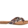 Klapki Herba Brown, Wielokolorowy, Materiał | Rock New