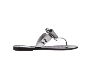 Klapki T&G Fashion 22-118 Black, Czarny/ Srebro, Guma | TG Fashion