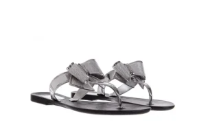 Klapki T&G Fashion 22-118 Black, Czarny/ Srebro, Guma | TG Fashion