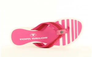 Klapki Tom Tailor 5491701 Pink, Róż, Guma | Bayla Outlet