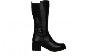 Kozaki -161 077 46540 01 Black 161576, Czarny, Skóra naturalna | Bayla Clearance