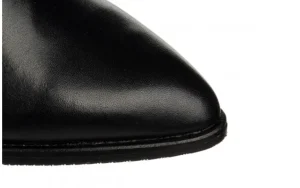 Kozaki -161 077 44544 01 Black 161560, Czarny, Skóra naturalna | Bayla Fashion