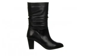 Kozaki -161 077 44579 Black 161567, Czarny, Skóra naturalna | Bayla Clearance