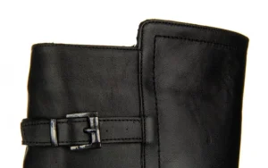 Kozaki -161 077 44570 Black 161566, Czarny, Skóra naturalna | Bayla Sale