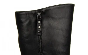 Kozaki -161 077 46519 Black 161574, Czarny, Skóra naturalna | Bayla New