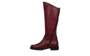 Kozaki -161 077 44556 Bordo 161564, Skóra naturalna | Bayla Discount