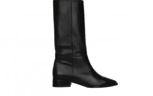 Kozaki -200 145 1047 Siyah Deri 200023, Czarny, Skóra naturalna | Bayla Best