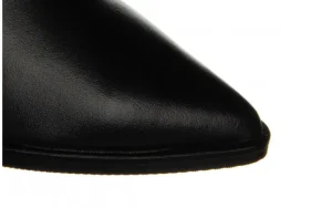 Kozaki -200 145 1047 Siyah Deri 200023, Czarny, Skóra naturalna | Bayla Best