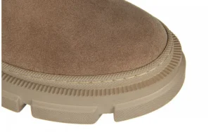 Kozaki -159 4405 008-P Ciemny Beż Welur 159078, Skóra naturalna | Bayla Best