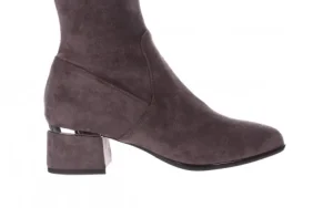 Kozaki -056 9725-1801 Szary 056520, Skóra naturalna | Bayla Clearance