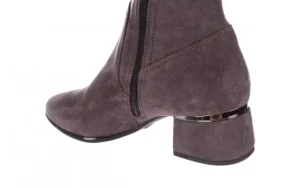 Kozaki -056 9725-1801 Szary 056520, Skóra naturalna | Bayla Clearance