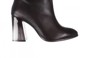 Kozaki -195 20K-7002 Black 195008, Czarny, Skóra naturalna | Bayla Sale