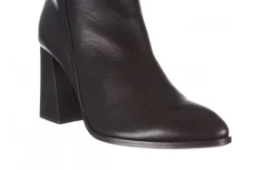 Kozaki -195 20K-7007 Black 195011, Czarny, Skóra naturalna | Bayla Fashion