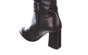 Kozaki -195 20K-7007 Black 195011, Czarny, Skóra naturalna | Bayla Fashion