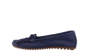 Mokasyny -161 093 388 6005 Granatowy 161042, Skóra naturalna | Bayla New