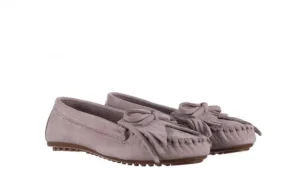 Mokasyny -161 093 388 6005 Srebrny Szary 161043, Skóra naturalna | Bayla Best