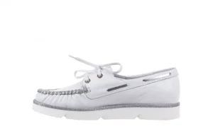 Mokasyny -099 00760 Biały SOV 71, Skóra naturalna | Bayla Fashion