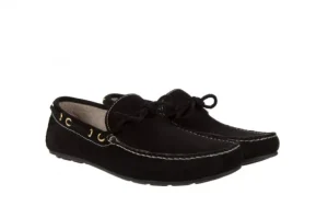 Mokasyny -133 6102 Camoscio Nero, Czarny, Skóra naturalna | Bayla Outlet