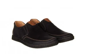 Mokasyny -081 880 Juma Blue AX 081131, Granatowy, Skóra naturalna | Bayla Clearance