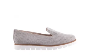 Mokasyny -018 1556-38 Lt. Grey Lt. Grey 018513, Szary, Materiał | Bayla Sale