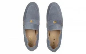 Mokasyny -159 4410 058-P Niebieski 159114, Skóra naturalna | Bayla Sale