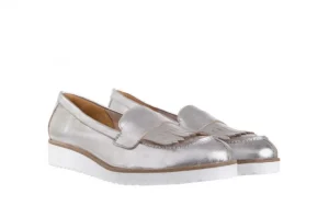 Mokasyny -118 3076 Pianeta Argento, Srebro, Skóra naturalna | Bayla Outlet