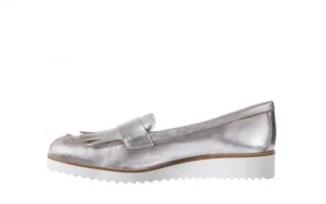 Mokasyny -118 3076 Pianeta Argento, Srebro, Skóra naturalna | Bayla Outlet