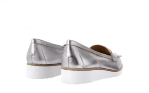 Mokasyny -118 3076 Pianeta Argento, Srebro, Skóra naturalna | Bayla Outlet