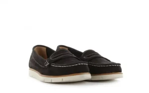 Mokasyny -112 058-519 15YY Byn Siyah Nubuck - Black, Czarny, Skóra naturalna | Bayla Sale