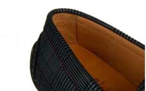 Mokasyny 586A-35-888 Grey 104243, Granatowy, Skóra naturalna | John Doubare New