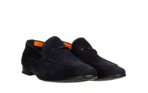 Mokasyny D778-198B-29 Blue 104249, Granatowy, Skóra naturalna | John Doubare Online