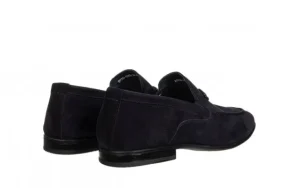 Mokasyny D778-198B-29 Blue 104249, Granatowy, Skóra naturalna | John Doubare Online