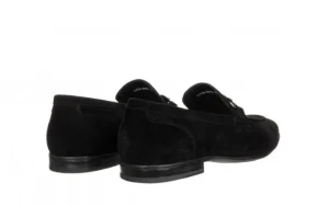 Mokasyny D778-197B-18 Black 104244, Czarny, Skóra naturalna | John Doubare Outlet