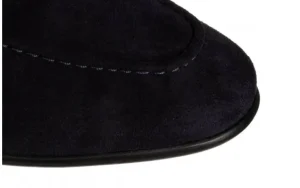 Mokasyny D778-198B-29 Blue 104249, Granatowy, Skóra naturalna | John Doubare Online