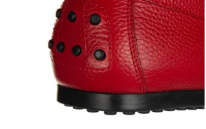 Mokasyny 4D02-1-F6 Red 104246 | John Doubare Outlet