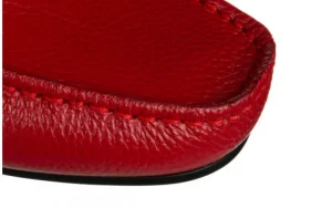 Mokasyny 4D02-1-F6 Red 104246 | John Doubare Outlet