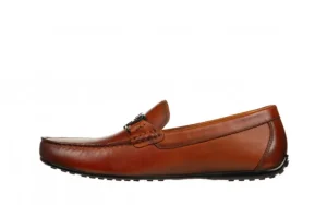 Mokasyny 4D03-2J-B4 Brown 104250, Brązowy, Skóra naturalna | John Doubare New