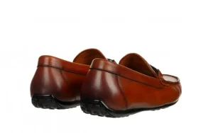 Mokasyny 4D03-2J-B4 Brown 104250, Brązowy, Skóra naturalna | John Doubare New
