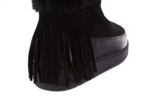 Śniegowce -158 17087 Black, Czarny, Skóra naturalna | Bayla Online